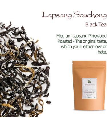 Lapsang Souchong Tarry Black Tea - Lap Sang Smokey Tea From Wuyi Mountains - Lightly Smoked 50g Lapsang Souchong 50 g - Buy Online on GoSupps.com