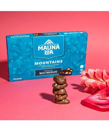 Mauna Loa Premium Hawaiian Roasted Macadamia Nuts Milk Chocolate Flavor - 5 oz Box - Buy Online on GoSupps.com