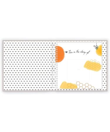 Luxury Honey Bee Baby Memory Book - Capture Precious First Year Moments - Keepsake Pregnancy & Baby Record Album - Buy Online on GoSupps.com
