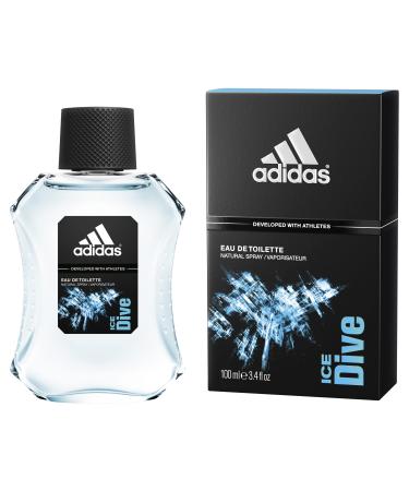 Adidas Ice Dive for Men 3.4 Ounce Citrus 3.4 Fl Oz (Pack of 1)