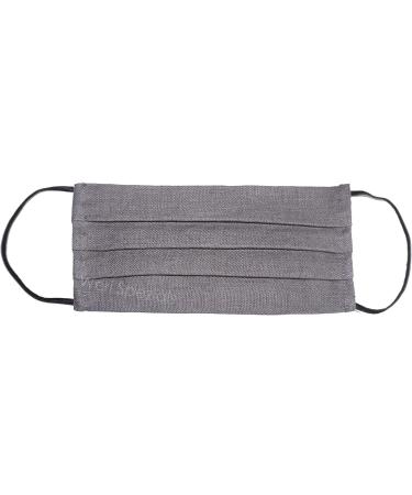 Weri Special Linen Face Mask - Cotton Feed Bandana | Multifunctional Fashion Mask for Hiking & Leisure - One Size Silver Gray - Buy Online on GoSupps.com
