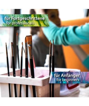 Tritart Children's Makeup Brush Set - 7-Piece Face Painting Kit for Mardi Gras Halloween and Theater - Buy Online on GoSupps.com