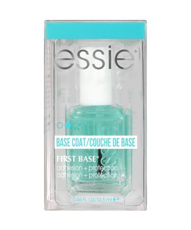 essie First Base Adhesion + Protection Base Coat for Nail Polish, 0.46 Ounces (Packaging May Vary) BASE COAT FIRST BASE BASE COAT
