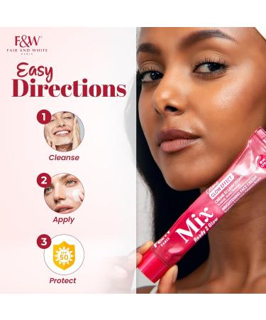 FAIR & WHITE MIX Brightening Cream 50ml - Buy Online on GoSupps.com