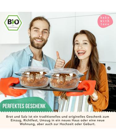 Organic Bread & Salt Gift Set for Moving In - Perfect for Apartment Inauguration & Housewarming Ceremonies - Buy Online on GoSupps.com