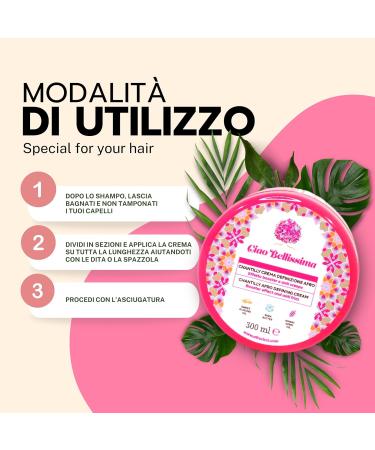 AfroRicci Ciao Bella By AfroRicci Chantilly Defining Cream for Afro Crespi Hair with Shea Butter and Almond Oil 100 ml Travel Size Made in Italy - Buy Online on GoSupps.com