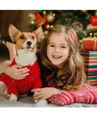 Lurrose 12-Piece Christmas Hair Clip Set - Festive Trees & Reindeer Hairpins for Women & Girls - Perfect Holiday Accessories! - Buy Online on GoSupps.com