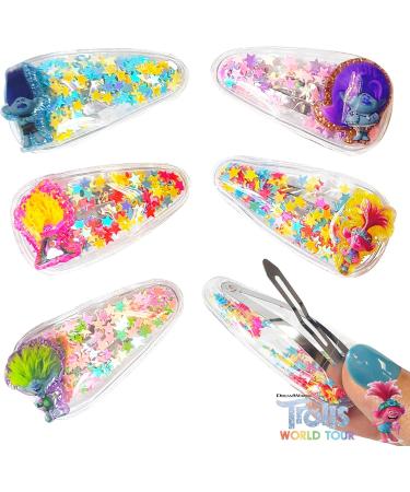 Luv Her Hair Accessories For Girls 6pc Cute Hair Clips For Girls with favorite Luv Her character charms Magical Confetti Hair Clips for Kids Toddler Hair Clips Toddler Hair Accessories Ages 3+ - Buy Online on GoSupps.com