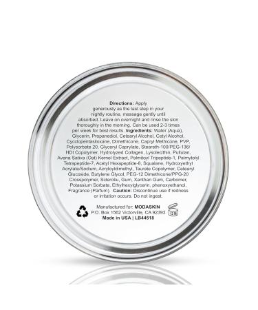 Intense Overnight Collagen Mask - Anti-Aging Skin Care Moisturizer & Plumping Gel for Wrinkles & Dry Skin - Buy Online on GoSupps.com