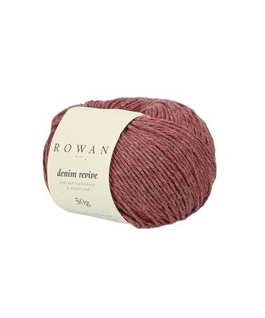 Rowan 9802219-00214 hand knitting yarn 95% cotton 5% other fibres Lipstick one size 50 grams