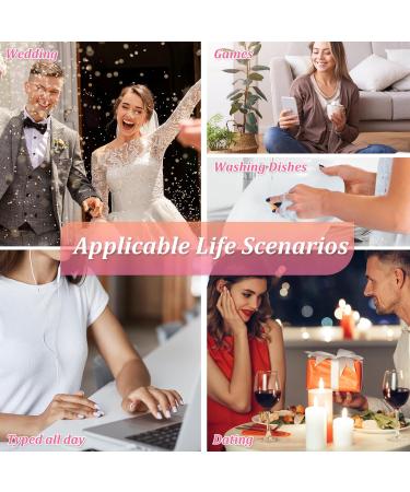 CBOIC 22PC Nail Foils & Glitter Stickers - Self-Adhesive Gel Polish Strips for Long-Lasting Nail Art | Blue & Purple Decoration Set for Women & Girls - Buy Online on GoSupps.com