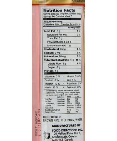 Tinkyada Brown Rice Fettucini Gluten Free 14oz - Pack of 6 - Buy Online on GoSupps.com