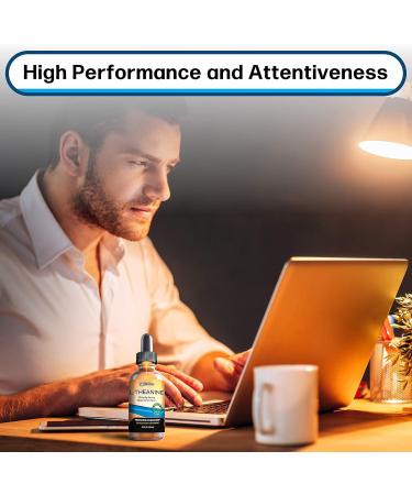 SBR Nutrition MAX Absorption Liquid L-Theanine Drops | All Natural Vegan Alcohol Free Non-GMO | For Stress Relief Relaxation Focus Without Drowsiness | Synergistic With Coffee Or Caffeine - Buy Online on GoSupps.com