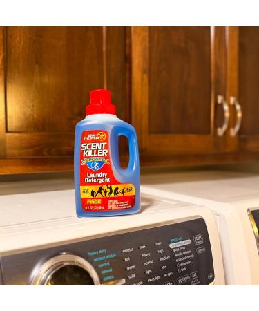 WILDLIFE RESEARCH CENTER Scent Killer Sports Laundry Detergent - Pack of 2 - 32 Fl Oz. - Buy Online on GoSupps.com