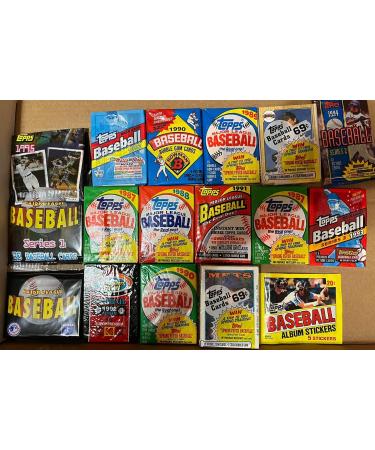 Shop 300 Old Vintage Topps Baseball Cards | Sealed Wax Pack Lot - Perfect Gift for Collectors! - Buy Online on GoSupps.com