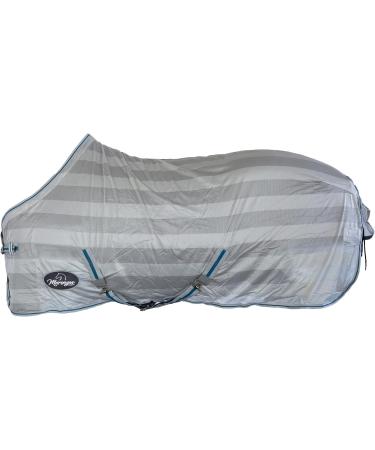 Marengos Flying Corner with Cloister | Economic Insect & Pest Protection | 105 cm Adjustable Horse Ceiling in Silver Gray - Buy Online on GoSupps.com
