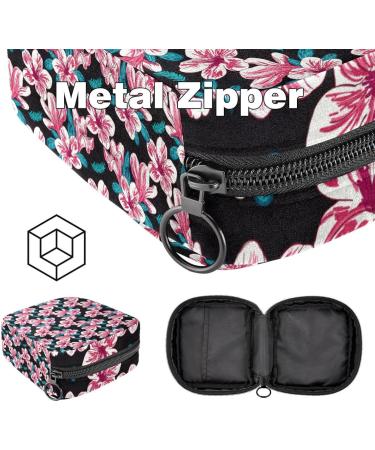 Shop Stylish Storage Bags for Women Large Zipper Pockets for Menstrual Cups Panty Liners Bandages & More | Flower & Leaf Patterns - Buy Online on GoSupps.com