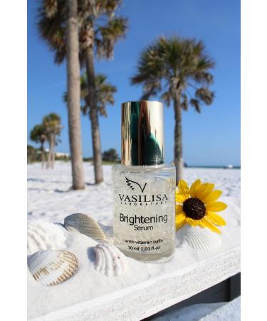 Vasilisa Laboratory Brightening and Hydrating Facial Serum with Aloe Vera Alpha-Arbutin Hyaluronic Acid for Anti-Aging Tone Correction - Buy Online on GoSupps.com