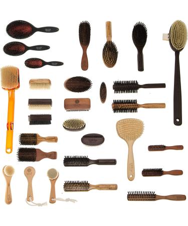 SHASH Exfoliating Face Brush - Made in Germany | Deep Intense Boar Bristle | Gently Exfoliates Skin for Glowing Complexion | Eco-Sourced Beech Wood - Buy Online on GoSupps.com