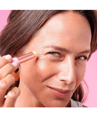 Peace Out Skincare Retinol Eye Stick - Daily Under Eye Serum Balm with Peptides and Astaxanthin (.14 oz) - Buy Online on GoSupps.com