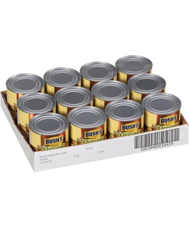 BUSH'S BEST Organic Baked Beans 16oz Can - USDA Certified Organic, Plant Based Protein, Low Fat, Gluten Free - Pack of 12 - Buy Online on GoSupps.com