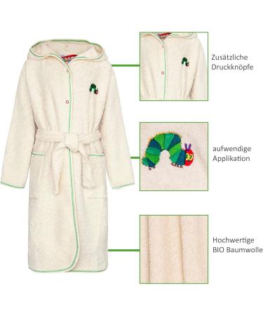 Smithy Children's Bathrobes - The Very Hungry Caterpillar | White 86-92 | International Shipping - Buy Online on GoSupps.com