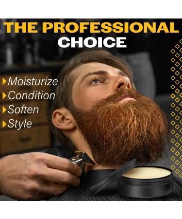 Hair Illusion Maximum Potency Biotin Beard Growth Balm | Men's Beard & Mustache Softener with Castor Oil for Conditioning & Shine - International Shipping - Buy Online on GoSupps.com