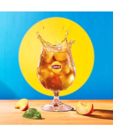 Unilever Lipton Peach Ice Tea refreshing ice tea 12 x 500 ml Value pack - Buy Online on GoSupps.com