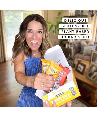 Buy Super Pop Snacks: Clean Plant-Based Protein Bars - All-Natural Peanut Butter & Honey Gluten-Free Low Sugar (12 Pack - Buy Online on GoSupps.com