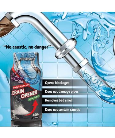 Effective Drain Opener & Clog Remover - Septic Safe Maintenance for Toilets Sinks & Tubs - Buy Online on GoSupps.com