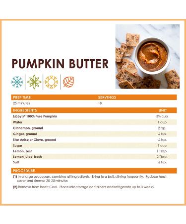 Libby's Pumpkin Pie Filling - 100% Pure Pumpkin for Thanksgiving and Holiday Desserts - 6.6 lb Bulk Can - Buy Online on GoSupps.com