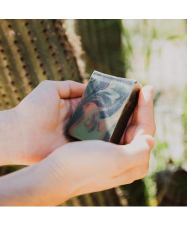 Lust In The Dust Handmade Soap - Sagebrush Sandalwood and Campfire Scent - 2 Pack - Unisex Bar Soap - Outlaw Collection - Buy Online on GoSupps.com