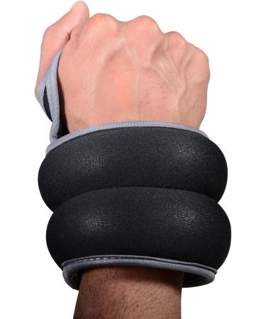 Hansson Sports Weight Cuffs - Black 2x1.5kg Running Weights for Wrists | International Shipping - Buy Online on GoSupps.com