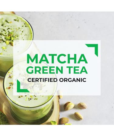 PANATEA Organic Matcha Green Tea Powder - 1 LB Culinary Grade | 100% Pure Premium Matcha for Lattes, Smoothies, Baking | 16 Oz Tin - Buy Online on GoSupps.com