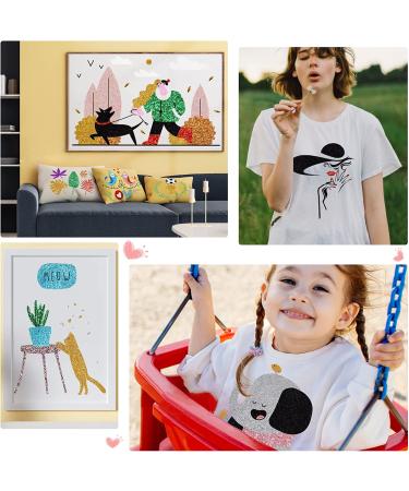 Bonnyhtv Champagne Glitter HTV Heat Transfer Vinyl Roll - 12x5ft Glitter Iron on Vinyl for Cricut & Silhouette, Sparkling Champagne Glitter Vinyl for T-Shirts - 5ft Roll - Buy Online on GoSupps.com