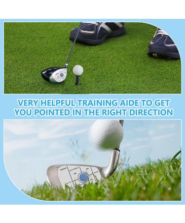 Seticek Golf Impact Tape Set - 300Pcs for Sweet Spot Analysis | Golf Club Stickers for Woods, Irons, Putters | Training Aid for Ball Striking | Right-Handed Golfer - Buy Online on GoSupps.com