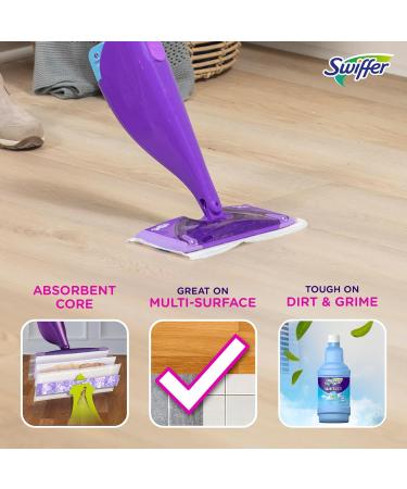 Swiffer Wetjet Wet Mopping Pad Multi Surface Cleaner Refills For Floor Mop 24 Count Unscented 1 count (Pack of 1) - Buy Online on GoSupps.com