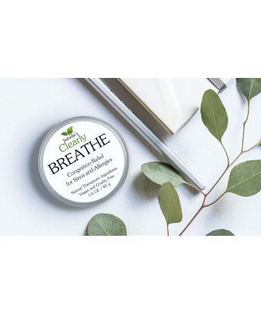 Clearly Breathe: Natural Constipation Sinus & Allergy Relief | Aromatherapy Blend with Peppermint Eucalyptus & Chamomile - Buy Online on GoSupps.com