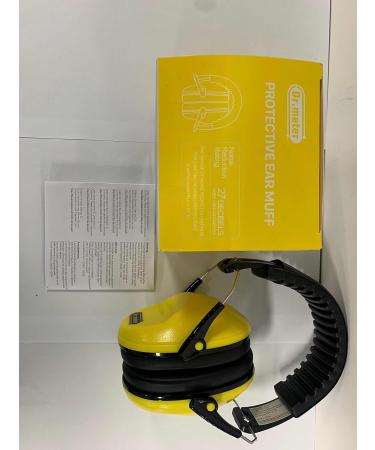 Dr.meter Children Noise Protection Headphones SNR 27dB - Ear Protection Earmuffs for School, Drum Kit, Autism - Yellow - Buy Online on GoSupps.com