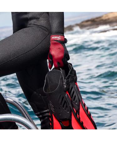 Seavenger Abyss 1.5mm Neoprene Diving Gloves X-Large - Ebony Black - Buy Online on GoSupps.com