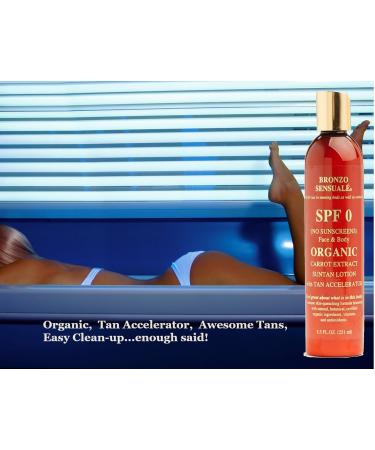 Buy SPF 0 Organic Carrot Lotion (6 oz) - Hydrating & Natural Sun Protection - International Shipping Available - Buy Online on GoSupps.com