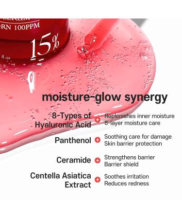 PDRN Serum TXA 5% Niacinamide 10% Pink Korean Skincare Dark Spot Hyaluronic Acid Vitamin B5 Panthenol Ceramide Uneven Skin Tone Radiant Complexion Glass Skin (30ml / 1.01 fl oz) - Buy Online on GoSupps.com