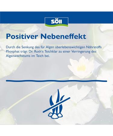 Dr. Roth's Pond Clear 6kg - Algae Prevention & Microbiological Water Cleaning for 120 000L Ponds | S ll 80383 - Buy Online on GoSupps.com