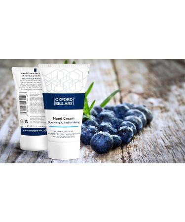 Nourishing & Anti-Oxidising Hand Cream - Oxford Biolabs | Intense Moisturiser for Normal to Dry Skin - 50 ml | International Shipping - Buy Online on GoSupps.com