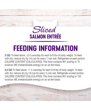 Wellness Complete Grain-Free Wet Cat Food - Salmon Sliced Cuts in Gravy, Natural & Healthy, 5.5oz (Pack of 24) - Buy Online on GoSupps.com
