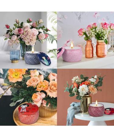 Scented Candles Gift Set - Aromatherapy Soy Wax Fragrance for Women, Perfect for Birthday, Mother's Day, Christmas - 4 Pack (Geisha Style) - Buy Online on GoSupps.com