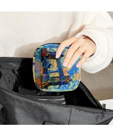 Buy Women's Bonds Storage Pockets Stillpad Waller - Portable Oil Painting London Bridge Period Kit Bag | Stylish & Functional Feminine Products for Women & Girls - Buy Online on GoSupps.com