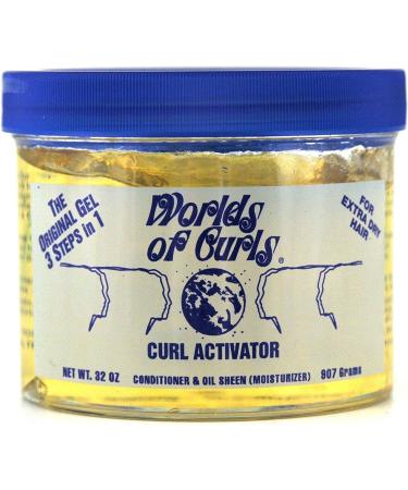 World of Curls Gel Activator - Extra Dry 32 oz. | Moisturizing Curl Enhancer - Buy Online on GoSupps.com