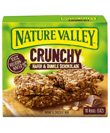 Buy Nature Valley Crunchy Oats & Dark Chocolate - Pack of 5 (5 x 210g) - Healthy Snack for International Shipping - Buy Online on GoSupps.com