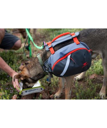 Mountainsmith K9 Dog Backpack | Adjustable Harness & Saddlebags for Hiking Camping & Travel - Medium Lava Red - Buy Online on GoSupps.com